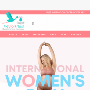 Limited time offer: 20% off to celebrate International Women's Month 💝