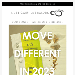 Move different in 2023. Subscribe & save