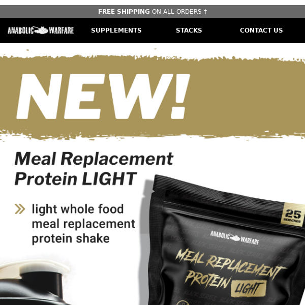 🚨 NEW Meal Replacement Protein Light