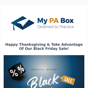 Happy Thanksgiving From MyPABox