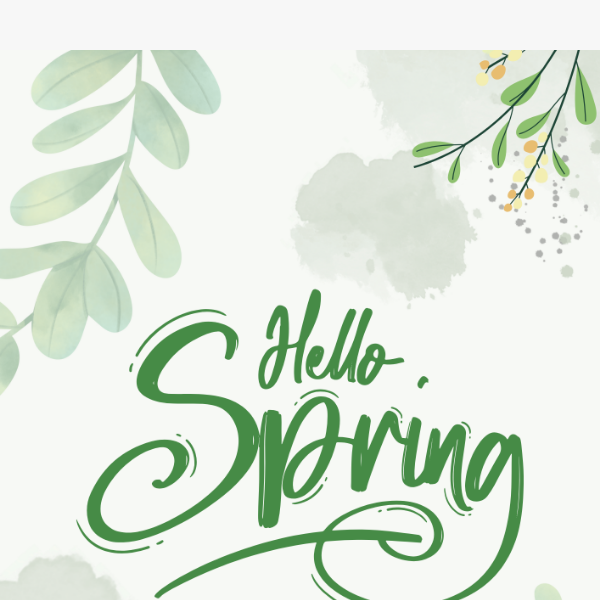 🌸 Hello Spring! 🌸