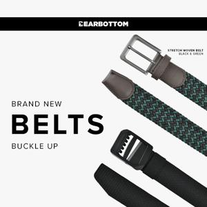 NEW ARRIVALS: Belts