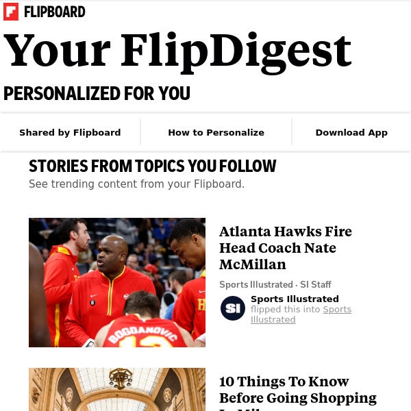 Your FlipDigest: stories from Nate McMillan, Phoenix Mercury, Toronto Blue Jays and more