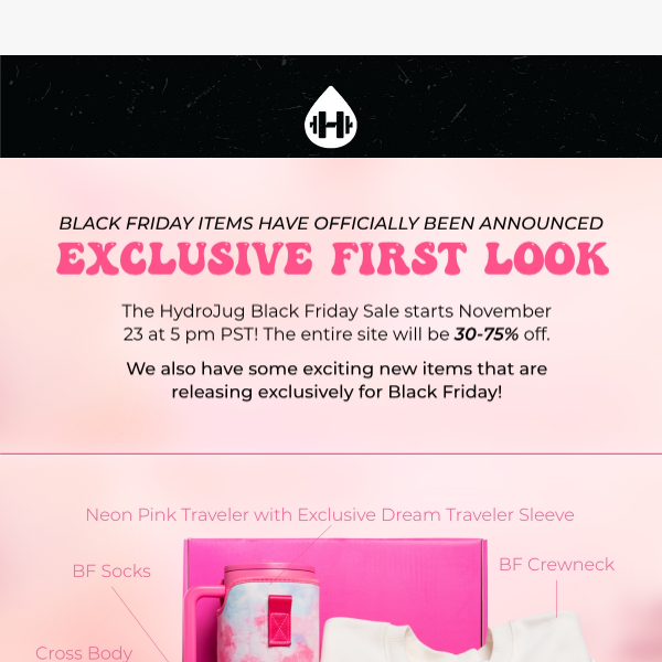 Black Friday Exclusives ANNOUNCED💕