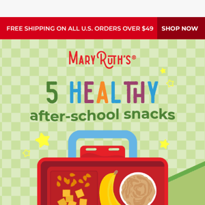 5 healthy after-school snacks