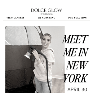 Meet me in New York April 30th!