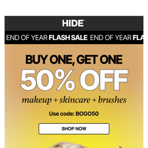 TGIF, enjoy 50% off