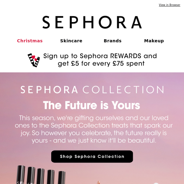 Sephora Collection The Future Is Yours Advent Calendar 24 Pieces