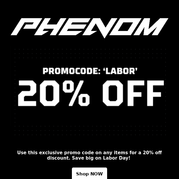 42% Off Phenom Elite Brand Coupon Code: (30 active) March 2024