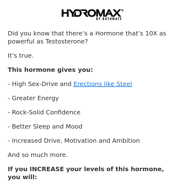 10X Your Testosterone