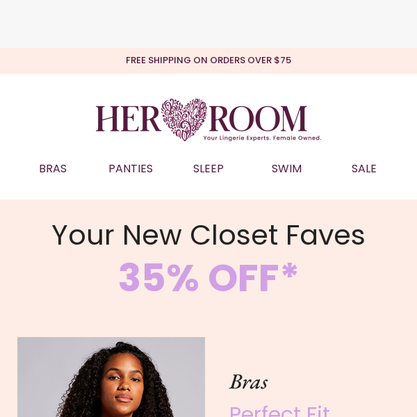Savings Alert! Get 35% Off Favorite Brands! - Her Room