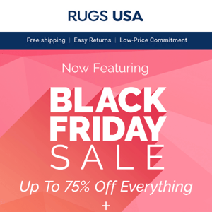 Black Friday is here! Up to 75% off everything + BOGO 50% OFF!