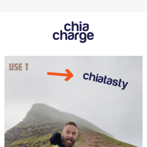 ay up Chia Charge I hope it's ok to let you know? your special introductory code expires on...