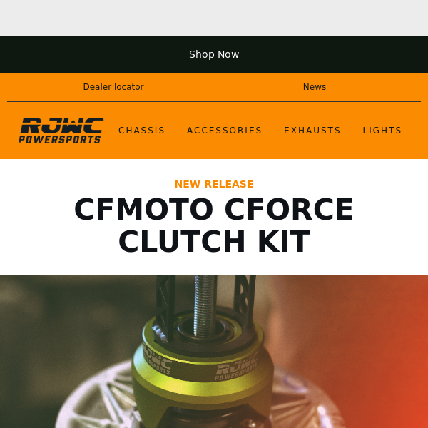 RJWC CFMOTO CLUTCH KIT - IT'S HERE! 🔥