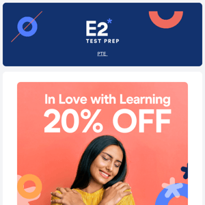 In Love with Learning? 20% off for you 💕