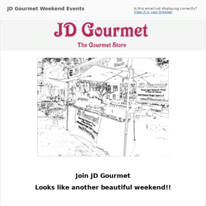 JD Gourmet Events August 18, 2023