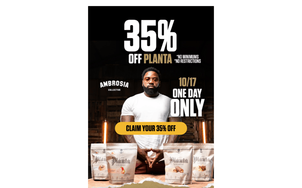 Save 35% on Planta - Ends at midnight! ⏰