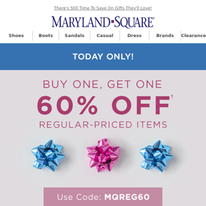 Don't Miss It: BOGO 60% Off Ends Tonight!