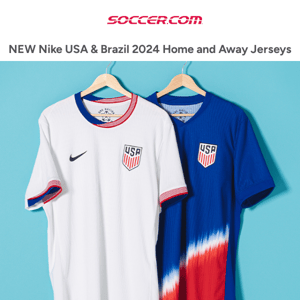 ⚽🗽🦅 New USMNT Jerseys are HERE