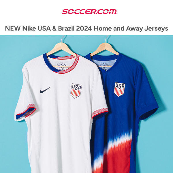 ⚽🗽🦅 New USMNT Jerseys are HERE