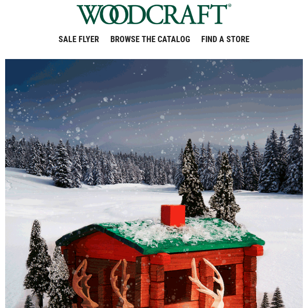 Merry Christmas from Your Friends at Woodcraft