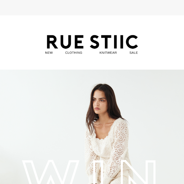 WIN A $500USD RUE STIIC WARDROBE