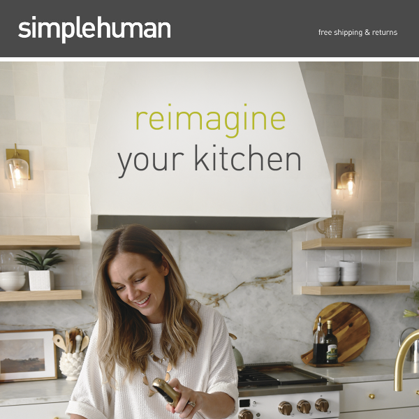 Reimagine your kitchen