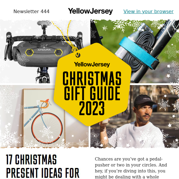 17 Christmas present ideas for the cyclist that has it all!