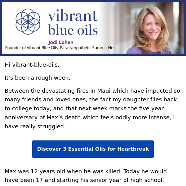 3 Essential Oils for Heartbreak