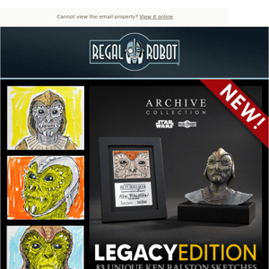 ONLY 15 REMAIN! - KLAATU CONCEPT MAQUETTE - AVAILABLE NOW!