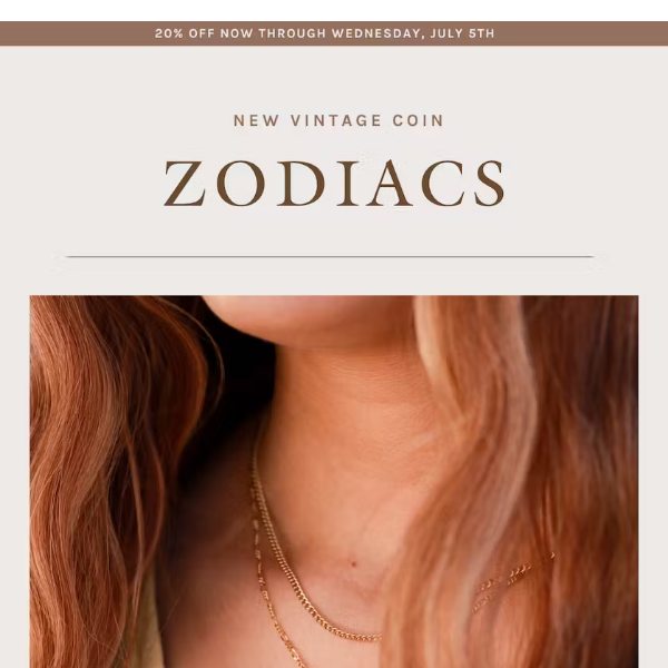 Vintage Coin Zodiacs, the Newest Addition to our Zodiac Family 💫