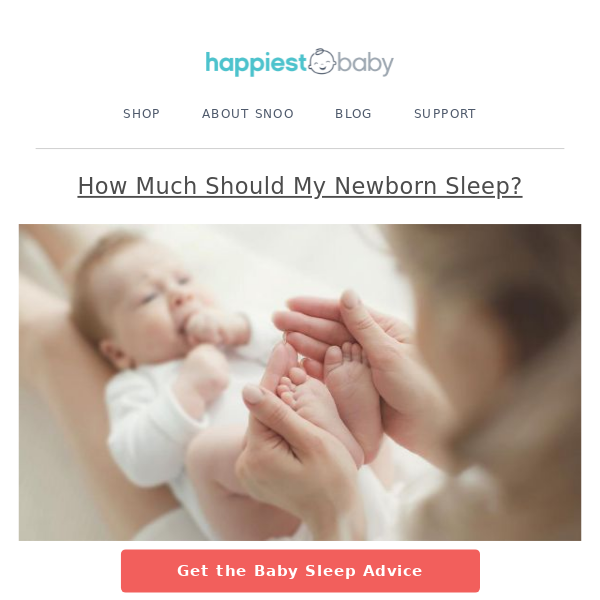 How Much Should My Newborn Sleep?
