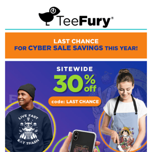 🔥Last chance for cyber sale savings!