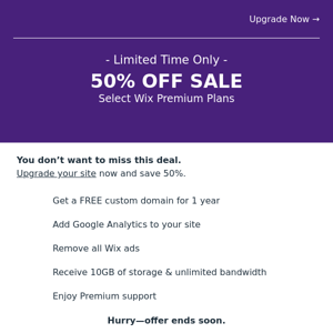 Premium Support Deals