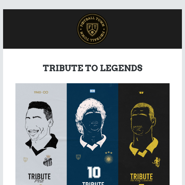 NEW TRIBUTE ARRIVALS!