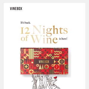 12 Nights of Wine is BACK!!!