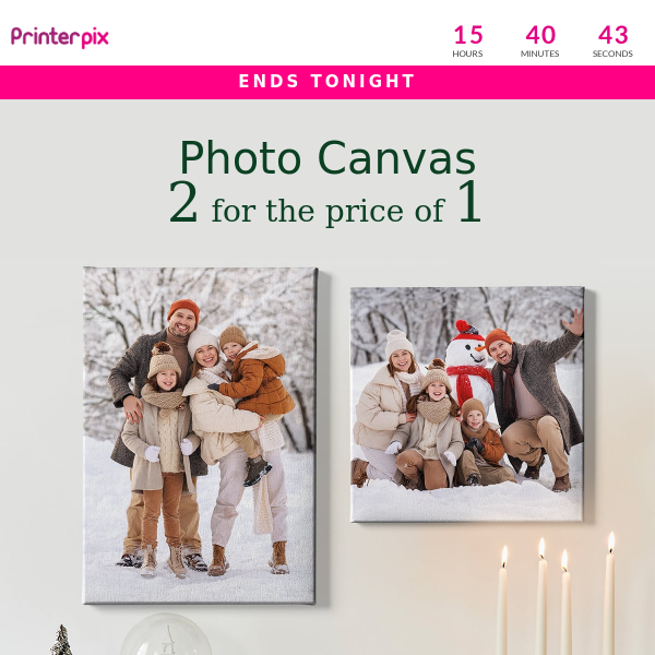 🕛 Buy 1 Canvas, Get 1 🆓