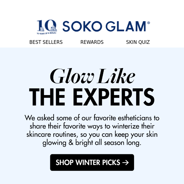 Expert Advice for Radiant Winter Skin ❄️