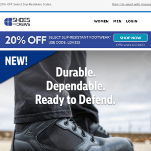 New ACE Defense - Tactical Slip-Resistant Work Boots