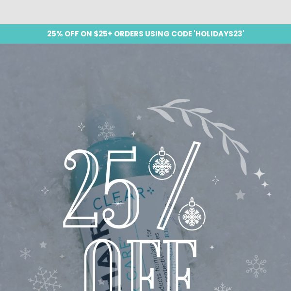 Last Day! 25% Off OurHoliday Shopping 🎁🌟