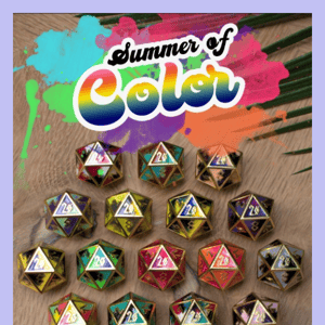 ☀️ SUMMER OF COLORS KICKSTARTER IS LIVE! 🌈