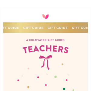 Teacher gifts made simple!