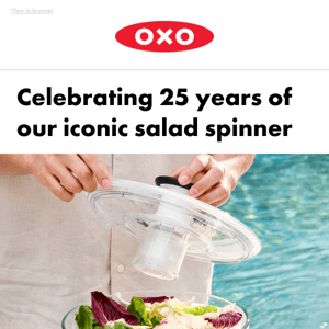 Celebrating 25 years of an OXO icon