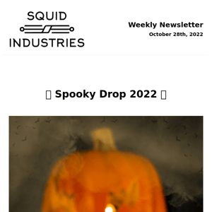 🎃 Exclusive Spooky Drop this Halloween! 🎃