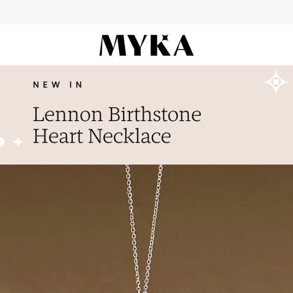 Introducing: Mom's new favorite necklace