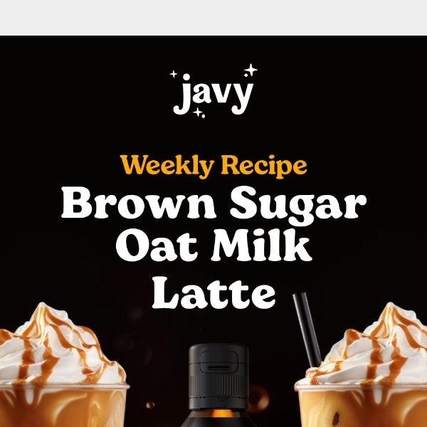 Brown Sugar Oat Milk Latte ☕️