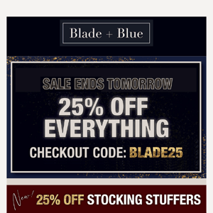 🎁 GIFTING WEEKEND 🎁 25% OFF Everything