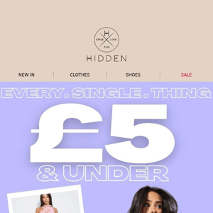 Every Single Thing £5 or Less - From New In to Sale 🤩