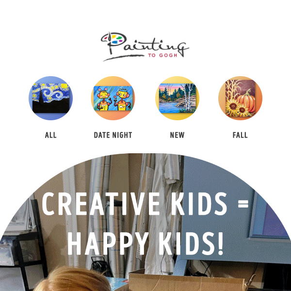 Creative Kids = Happy Kids!