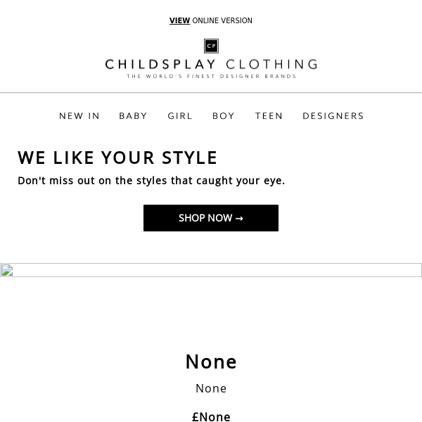 Childsplay Clothing - Latest Emails, Sales & Deals